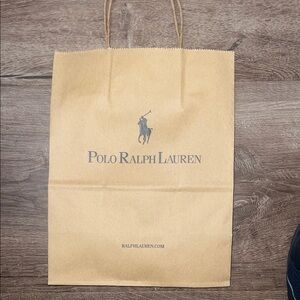 Polo by Ralph Lauren Brown Paper Bag